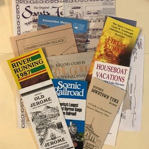 1980s-‘90s Arizona & New Mexico Travel Brochures